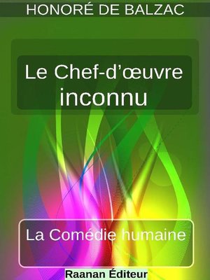 cover image of Le Chef-d'œuvre inconnu